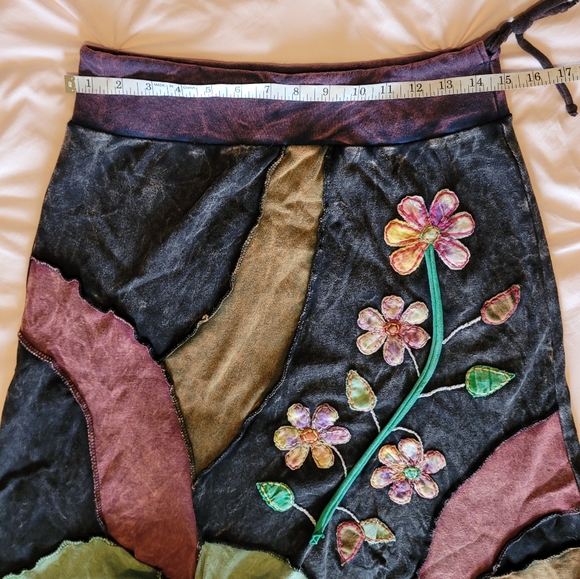 💐Rising Int'l Unique Bohemian Skirt from 🇳🇵 Nepal - Picture 9 of 11